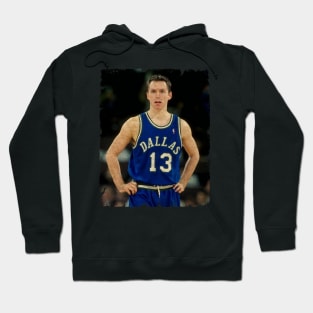 Steve Nash - Playing For The Dallas Mavericks Hoodie